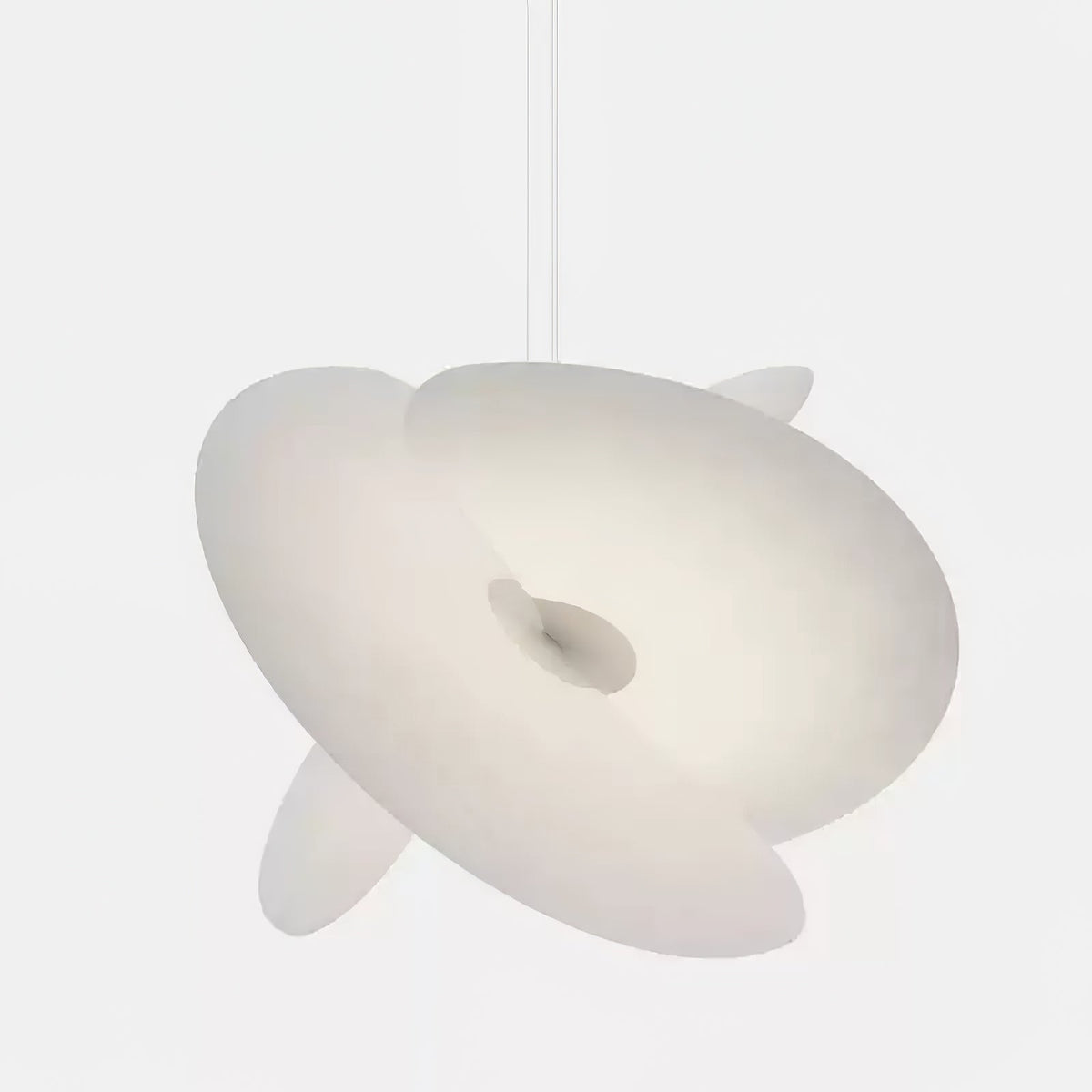 Whirl Moderne hanglamp van stof