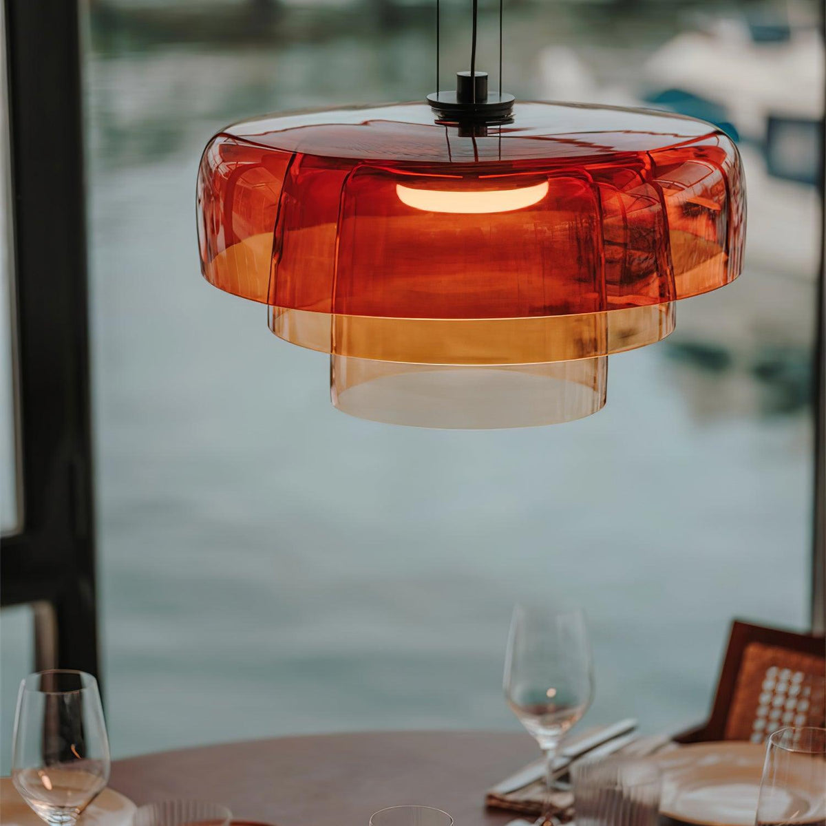 Renivine industriële hanglamp