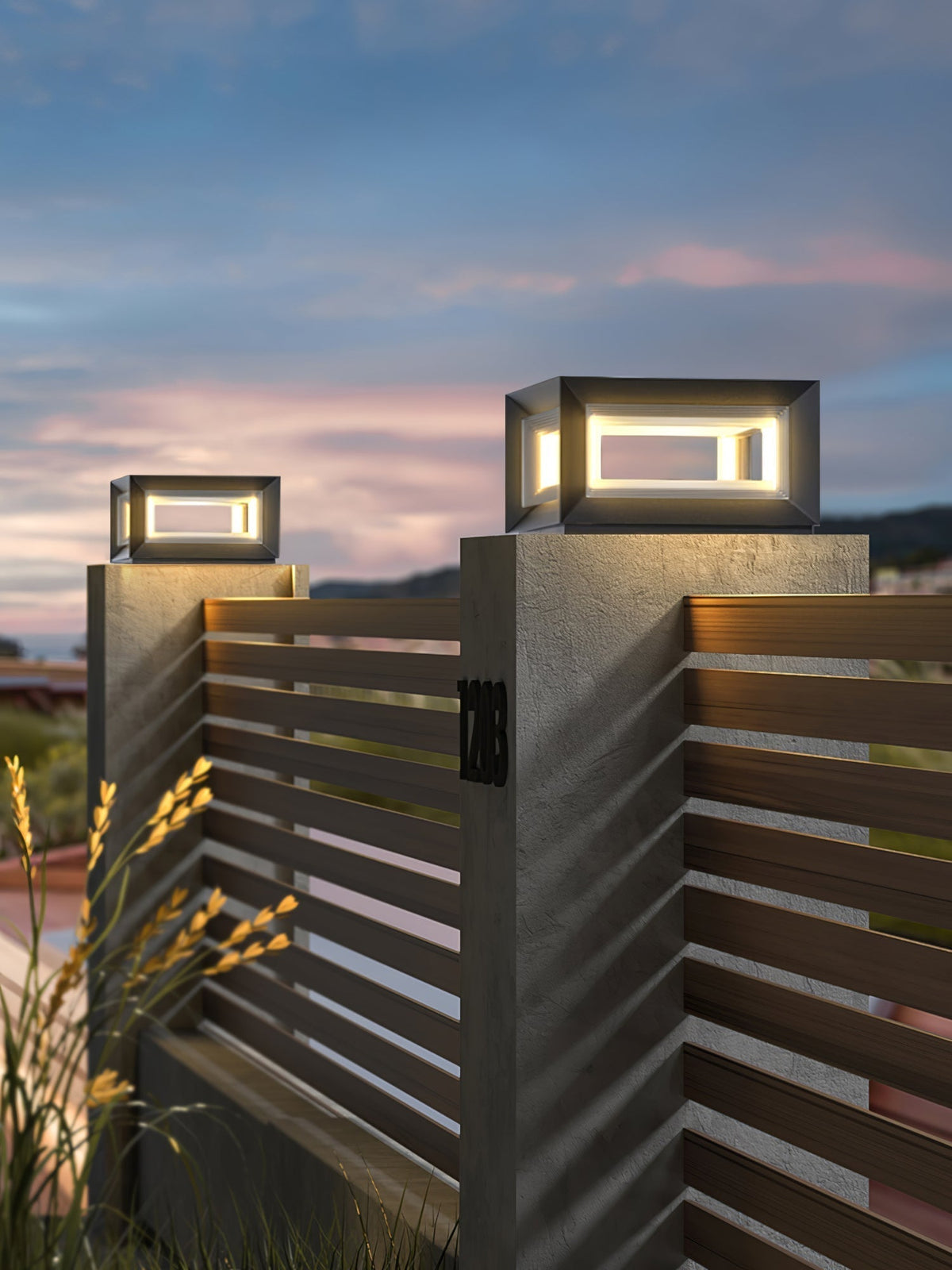 Lewis Moderne buitenwandlamp