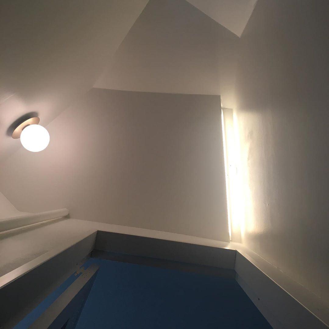 Nifte wandlamp Ronde Schijf Mondblaasglas Minimalistisch met bolvormige kap