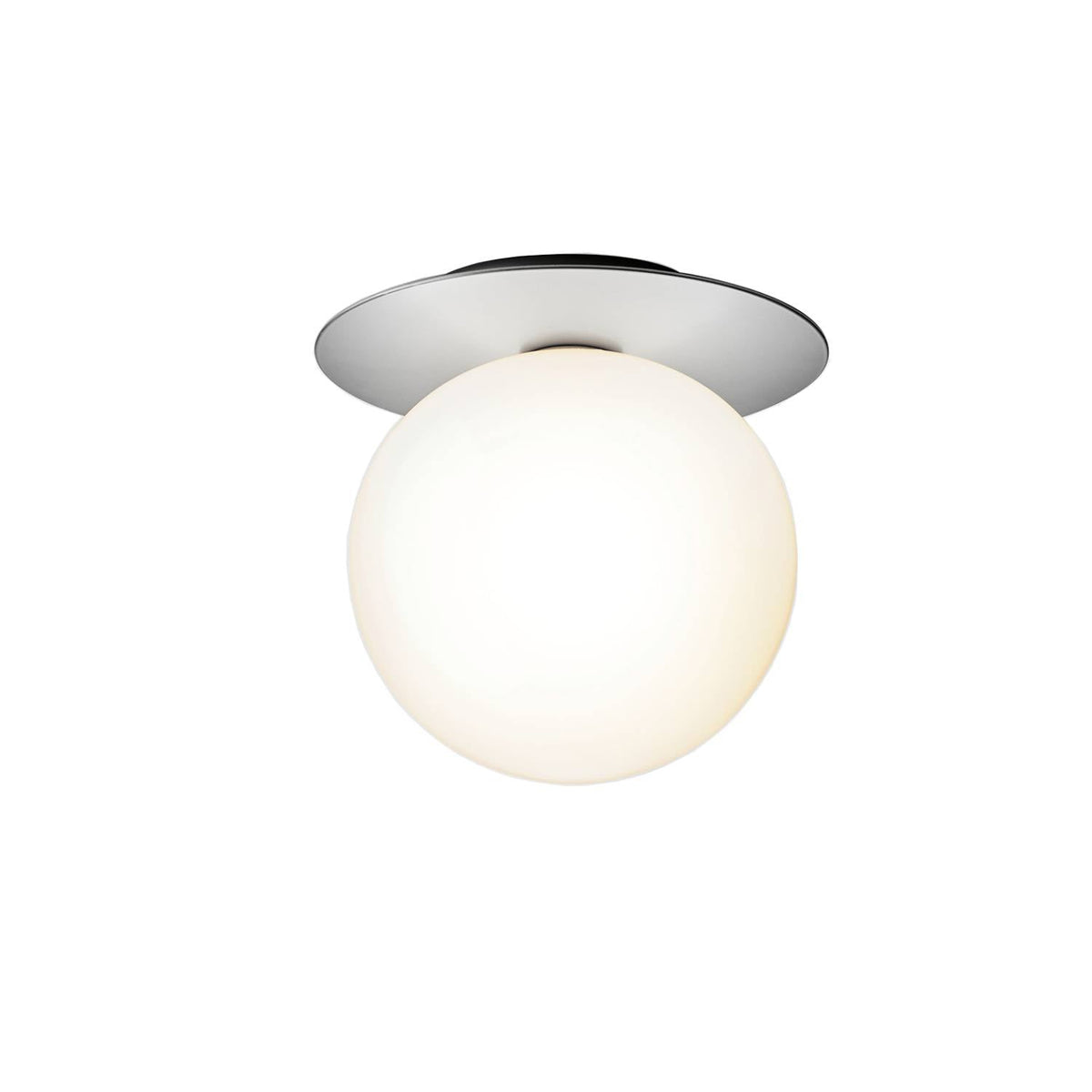 Nifte wandlamp Ronde Schijf Mondblaasglas Minimalistisch met bolvormige kap