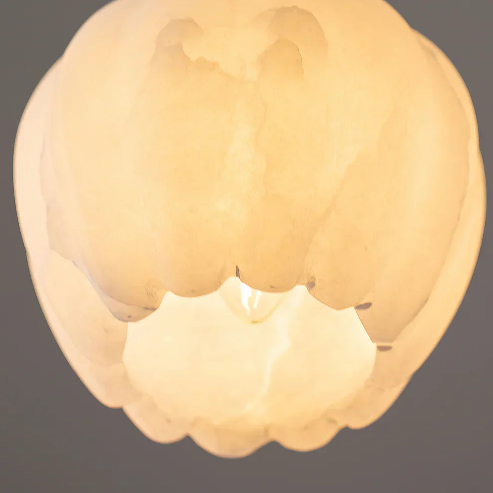 Ozawa Modern Ronde Bloem Metaal Hars Hanglampen Slaapkamer Eetkamer