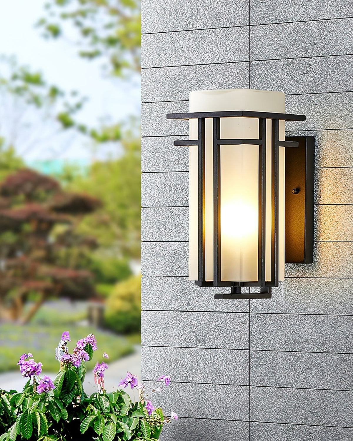 Wilen buitenwandlamp ijzer lantaarn retro