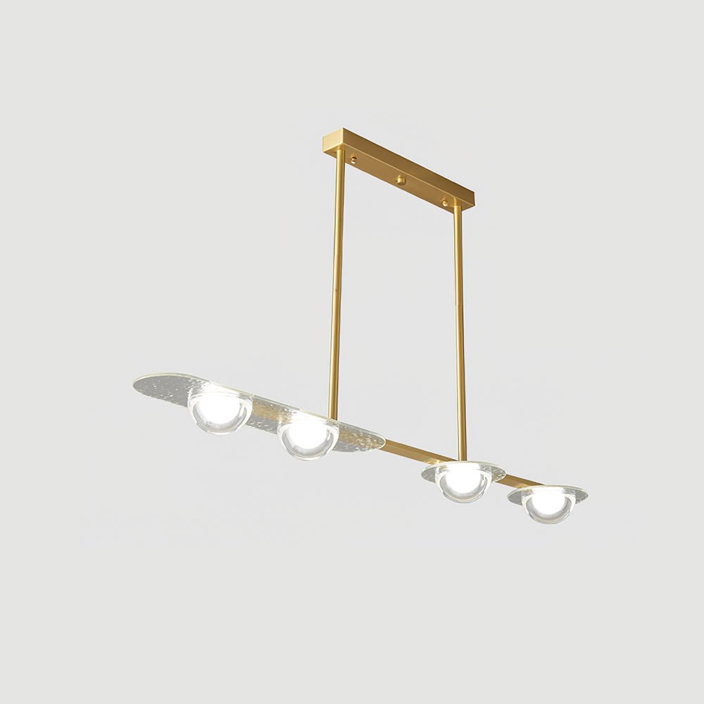 Liorerelle hanglamp met lineair glas in minimalistische stijl