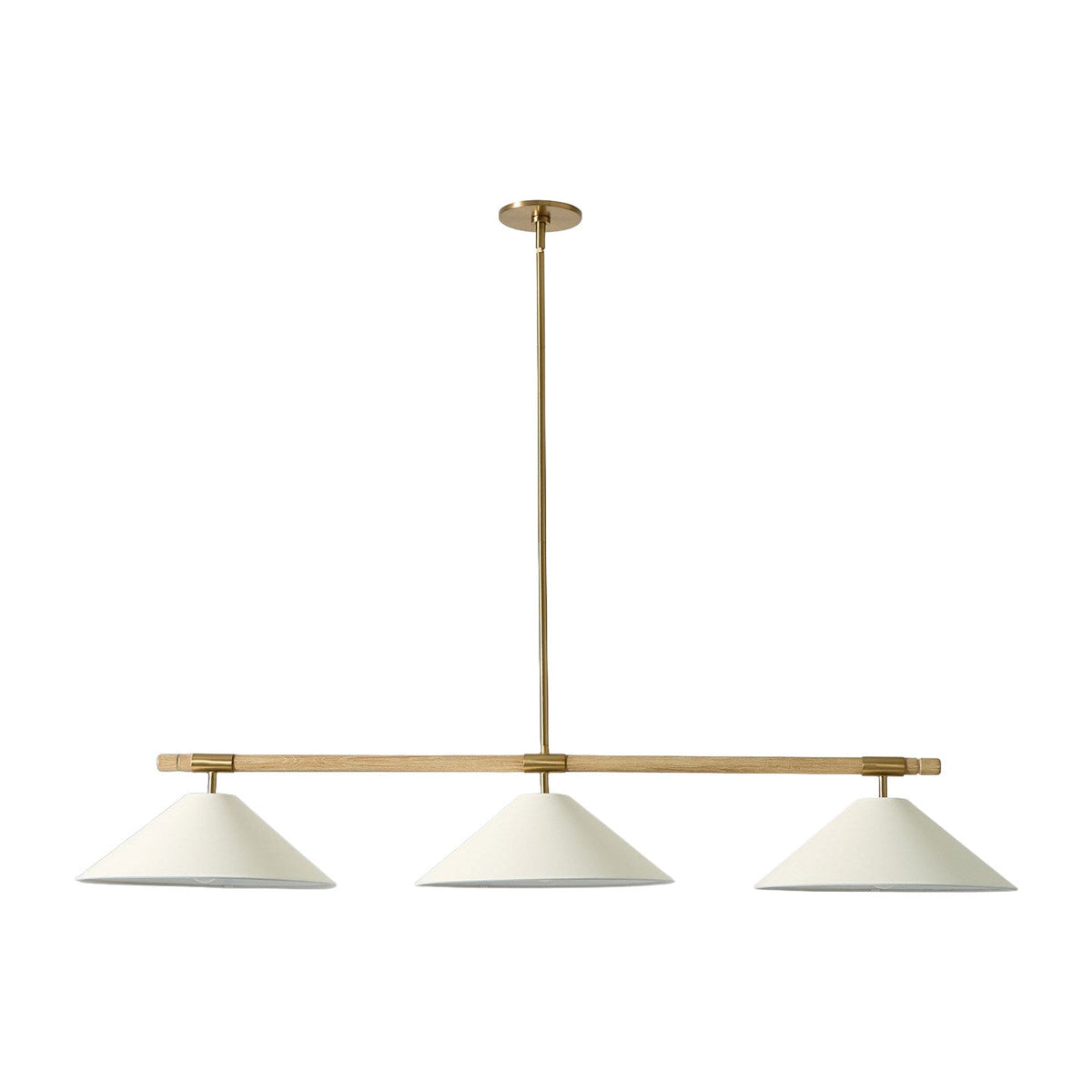 Linen Cone Linear Kroonluchter