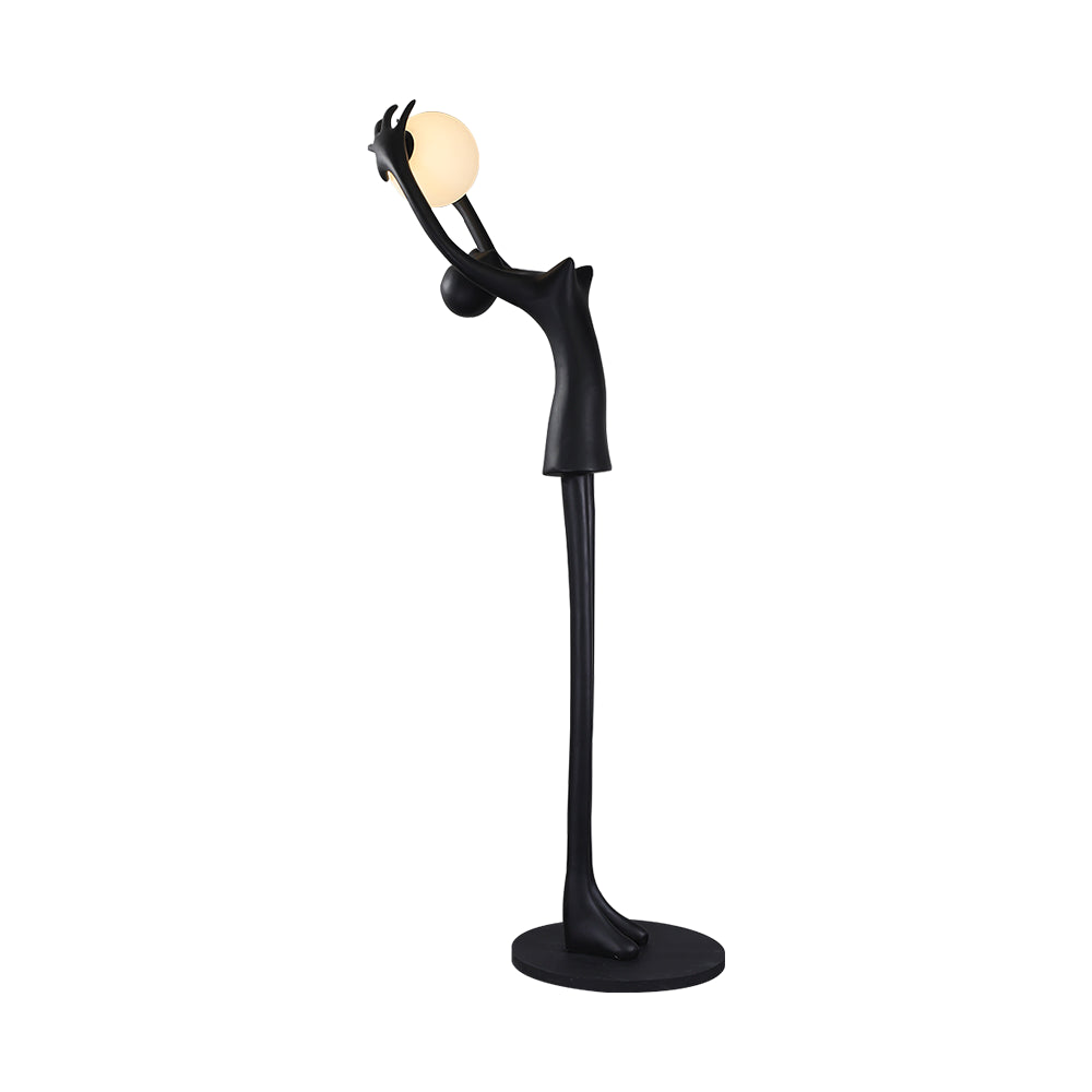 Lynorel vloerlamp zwart