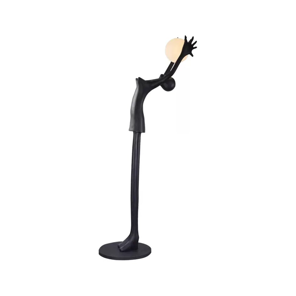 Lynorel vloerlamp zwart