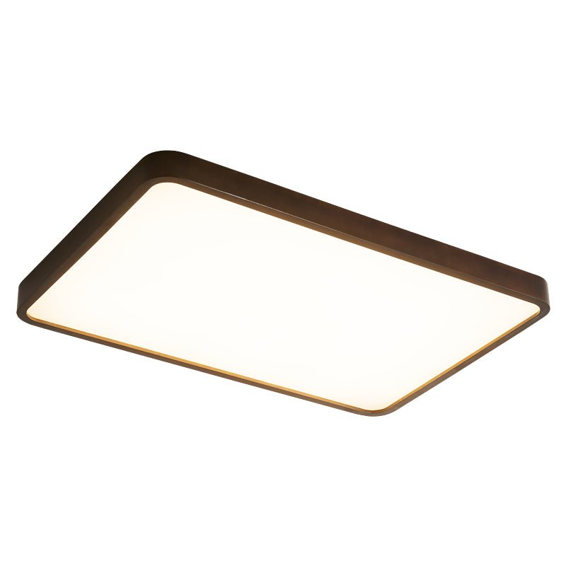 Rinirel Moderne Minimalistische Rechthoekige Houten Plafondlamp