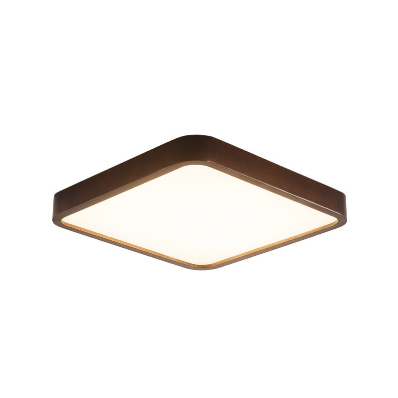 Rinirel Moderne Minimalistische Rechthoekige Houten Plafondlamp