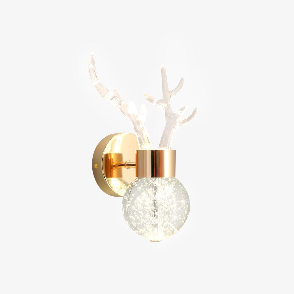 Cexi Postmodern Luxe Herten Kristal wandlamp