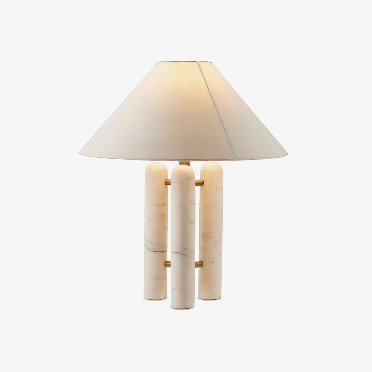 Trio marmeren moderne tafellamp