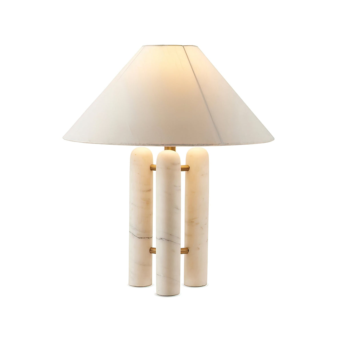 Trio marmeren moderne tafellamp
