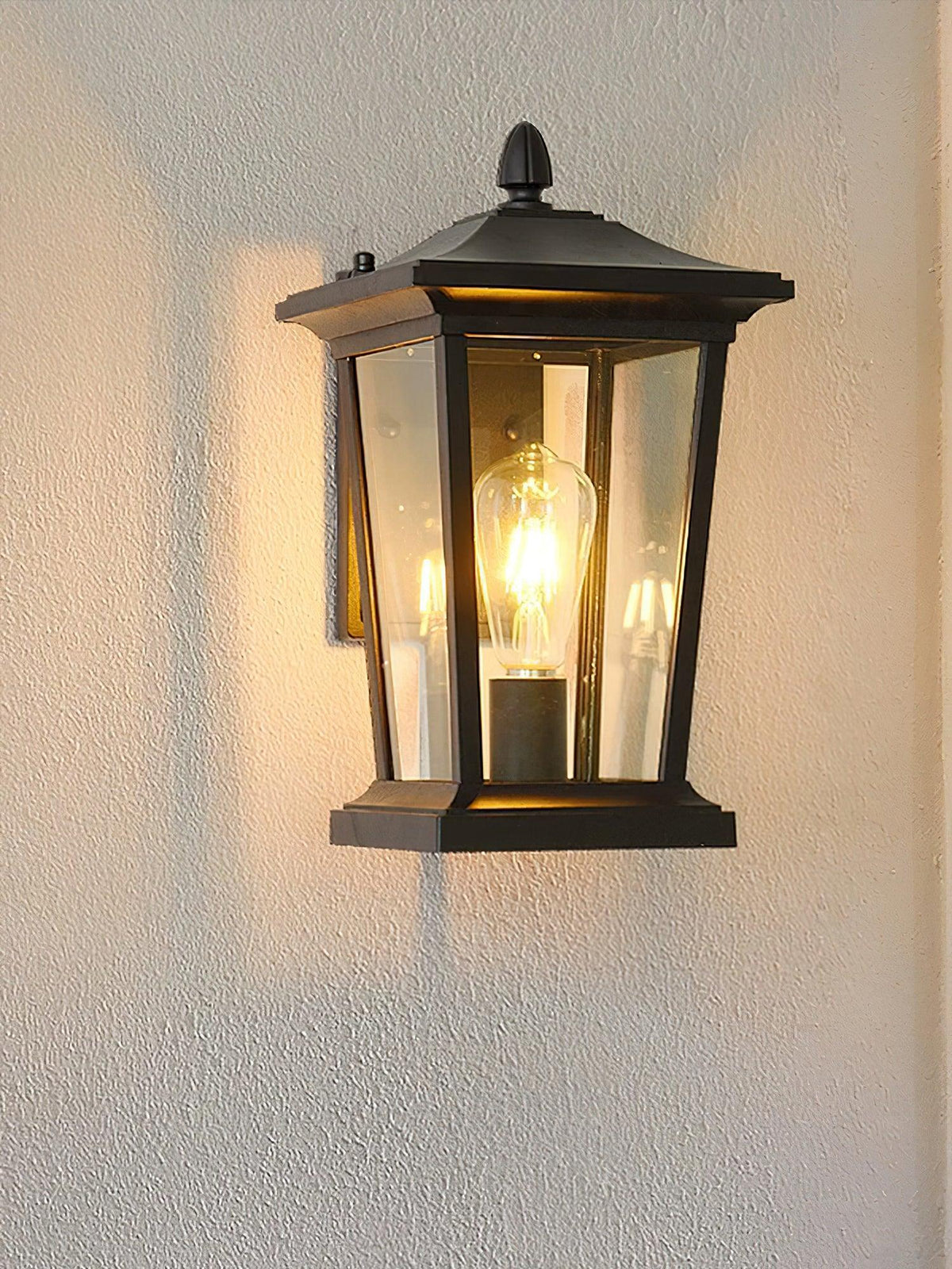Edwin Birdcage elegantie glas buitenwandlamp