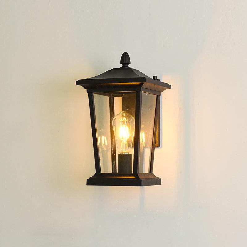 Edwin Birdcage elegantie glas buitenwandlamp