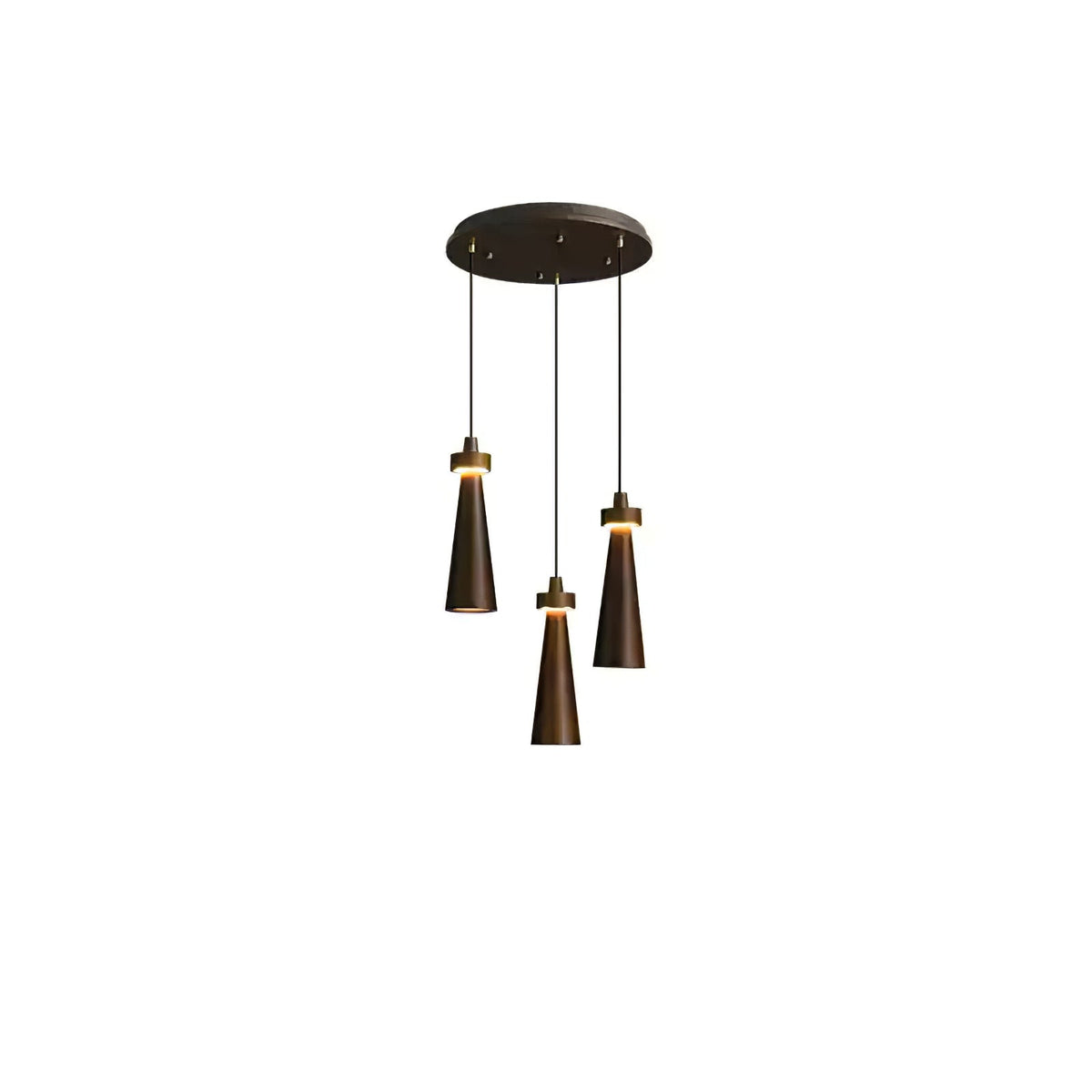 Tesno Minimalistische hanglamp van walnoothout