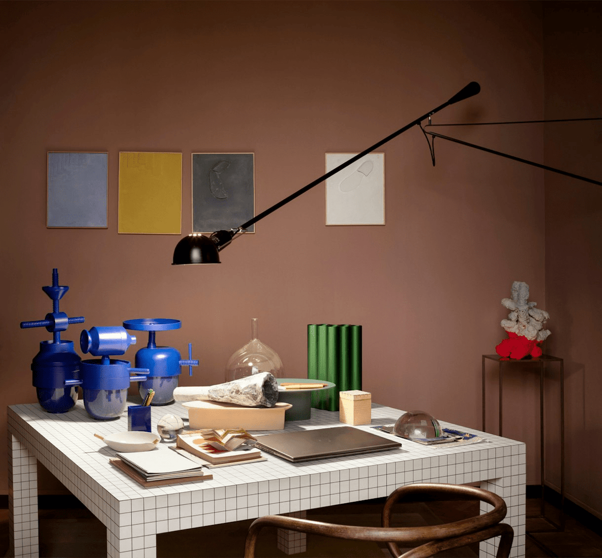 Vellaro lange schuifarm wandlamp