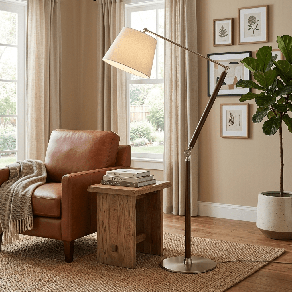 Veyron verstelbare vloerlamp met beweegbare arm