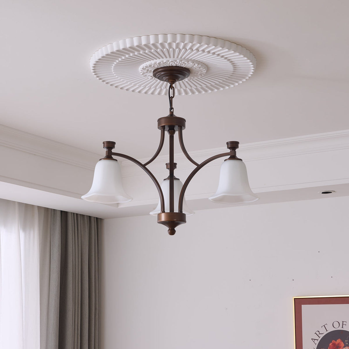 Viloros Traditionele Premium Kroonluchter met Glazen Bellen