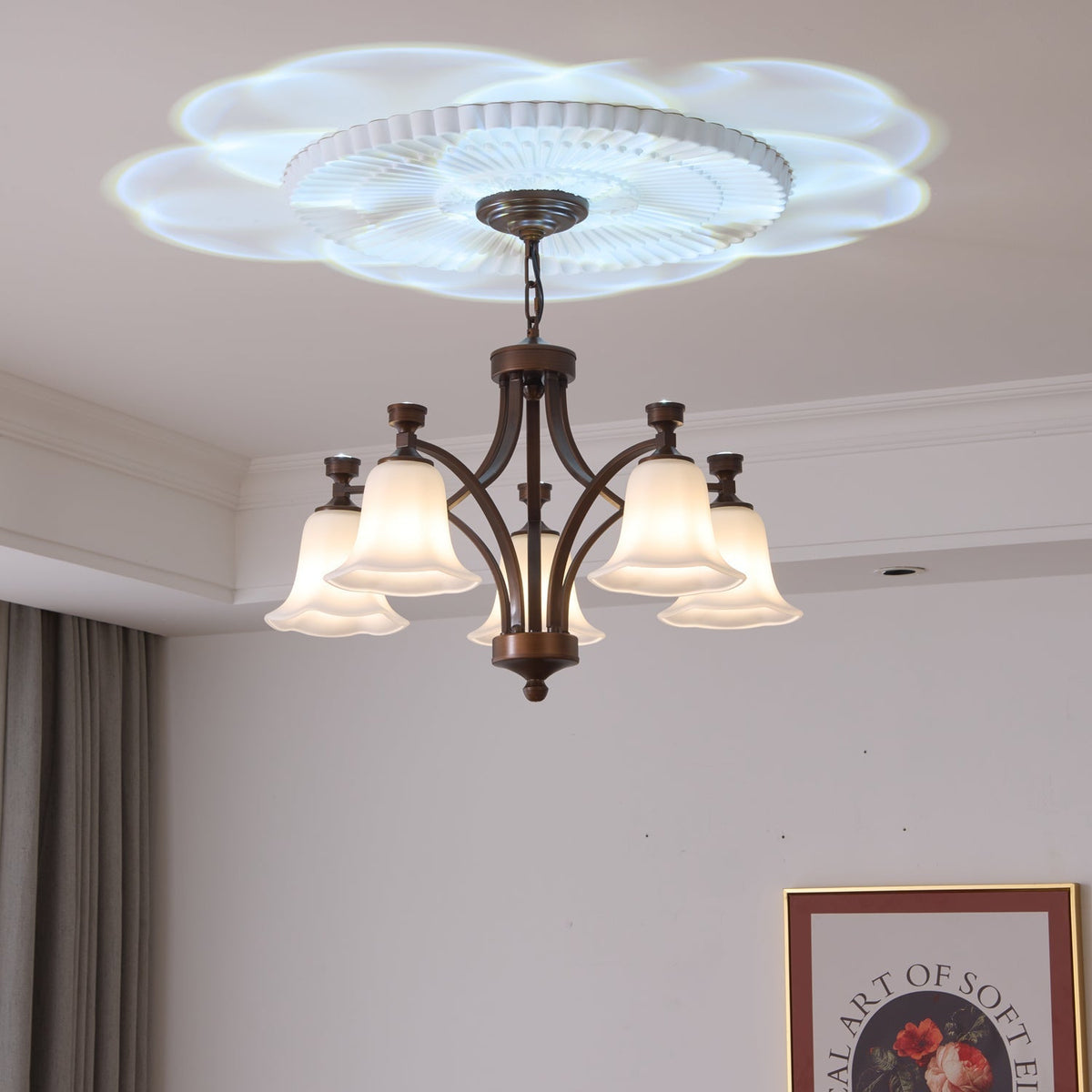 Viloros Traditionele Premium Kroonluchter met Glazen Bellen