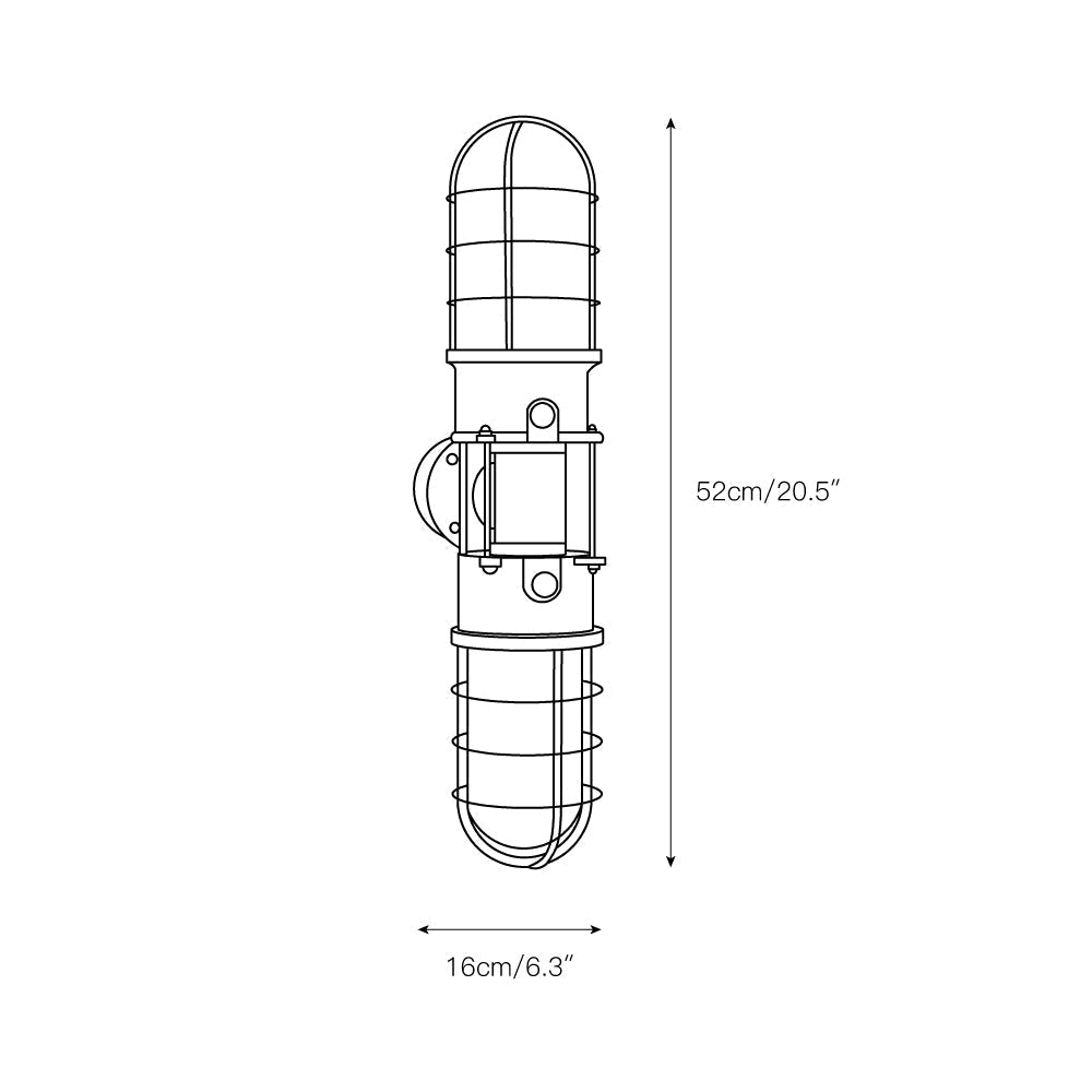 Ozorel wandlamp