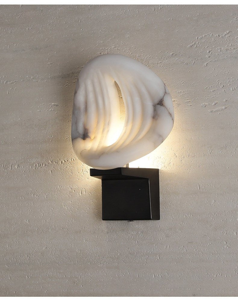 Eirion Rift albasten wandlamp