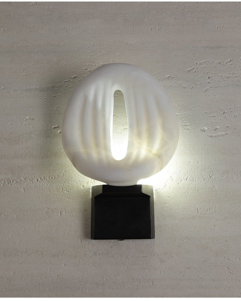 Eirion Rift albasten wandlamp