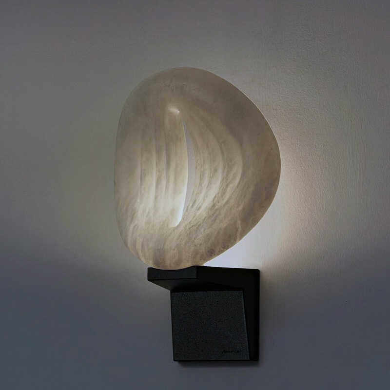 Eirion Rift albasten wandlamp