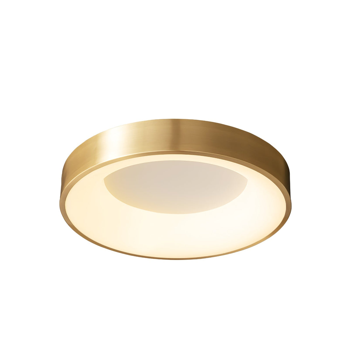 Zetheos Moderne minimalistische plafondlamp van messing