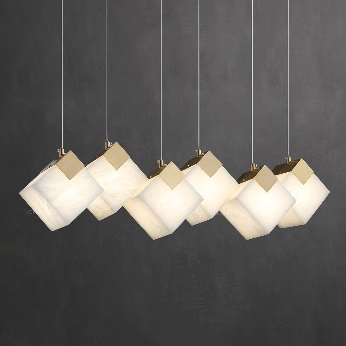 Vevariel Linear albasten hanglamp