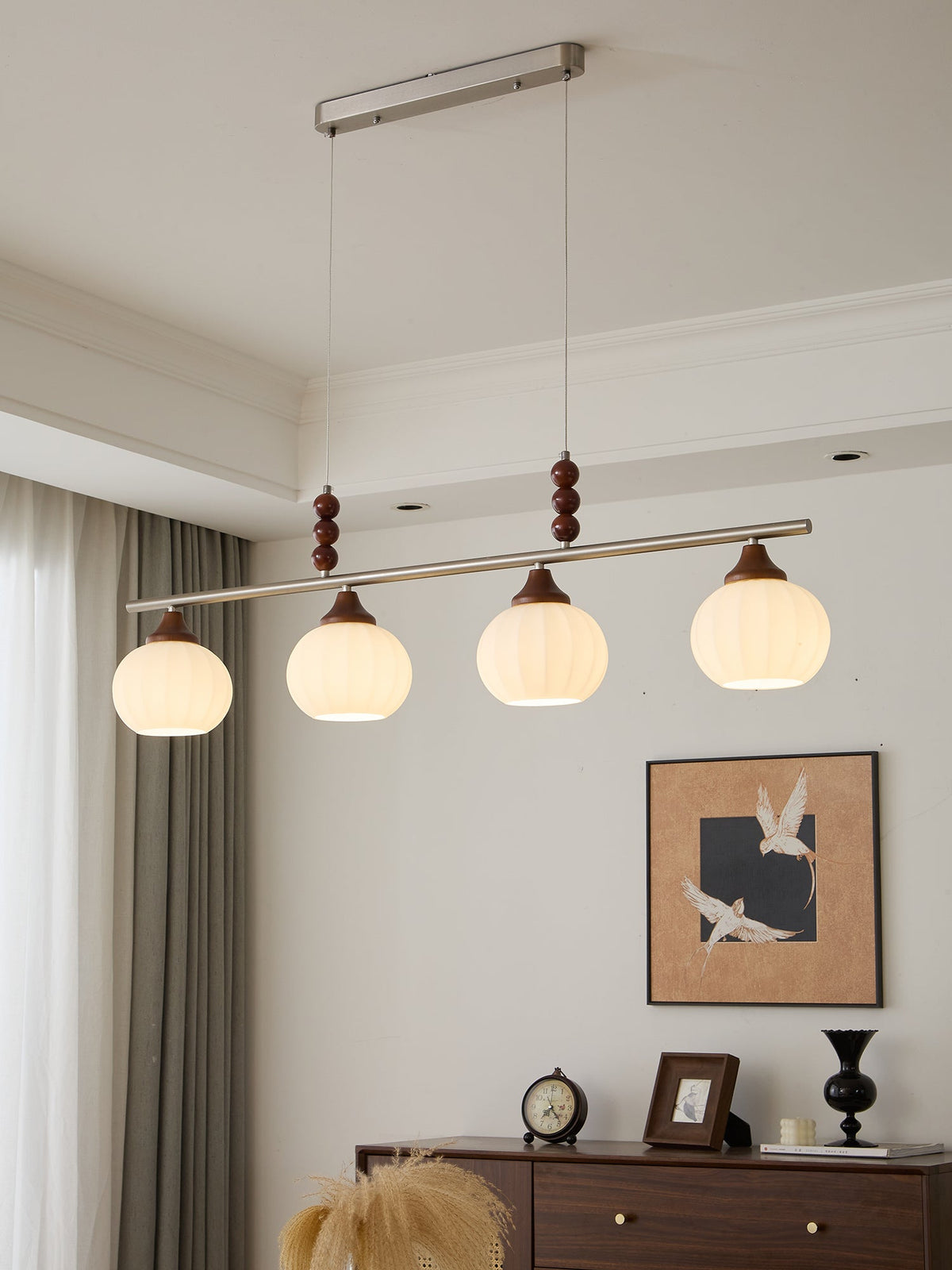 Nyla Retro glas hanglamp