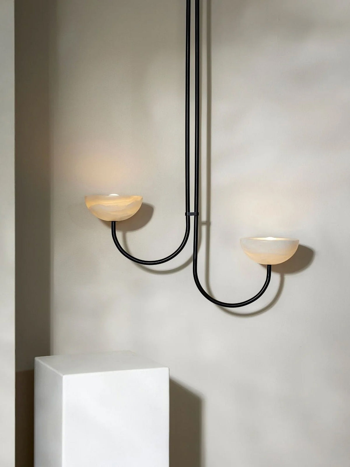 Hartvik Duo hanglamp albast