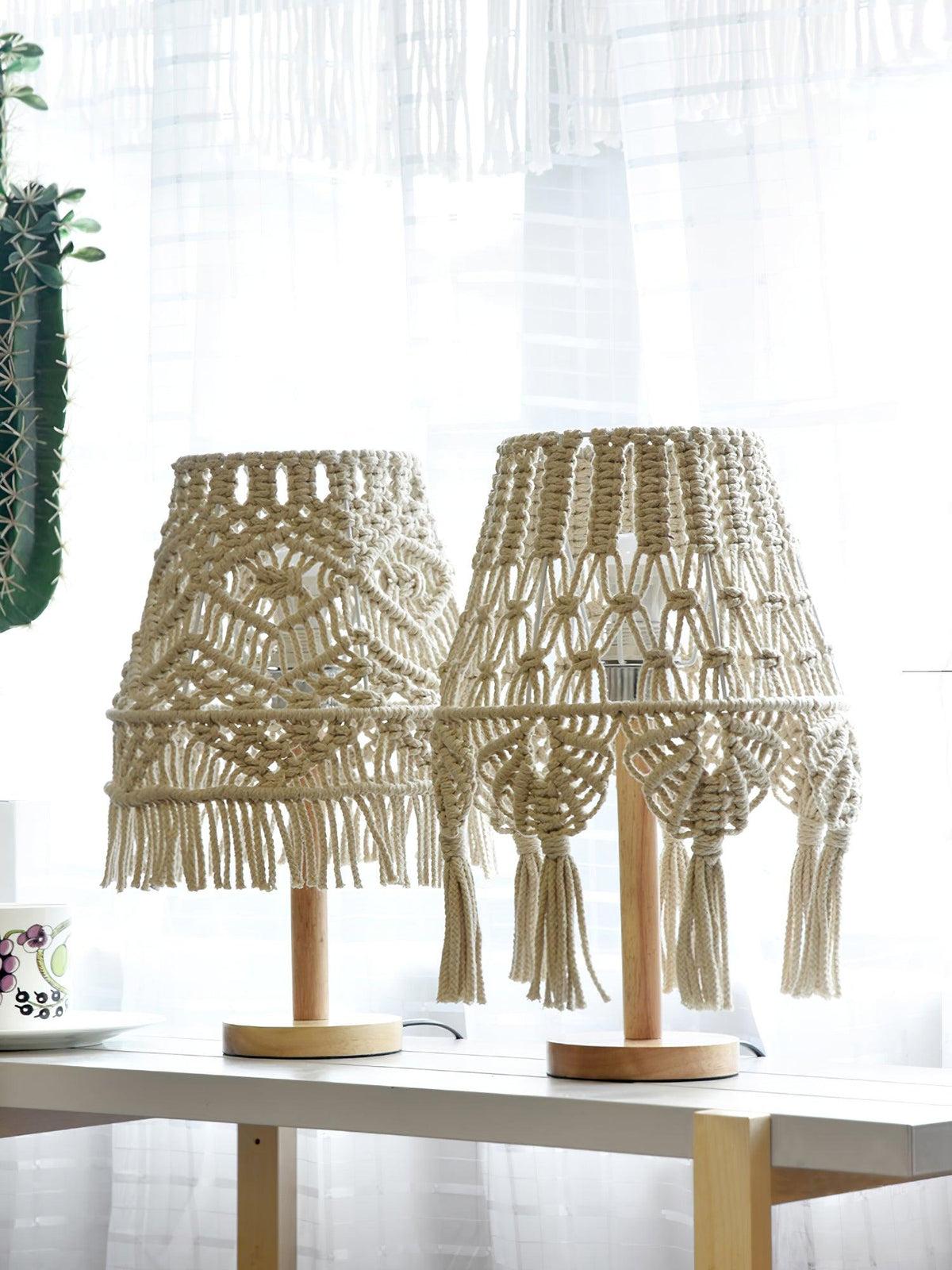Tassara houten tafellamp