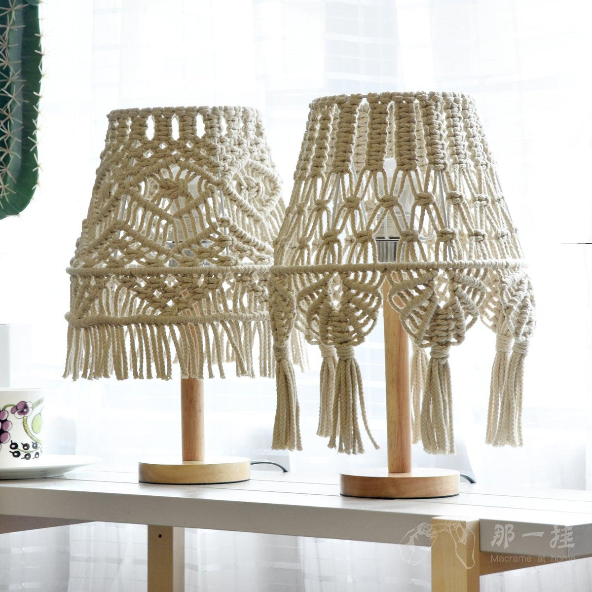 Tassara houten tafellamp