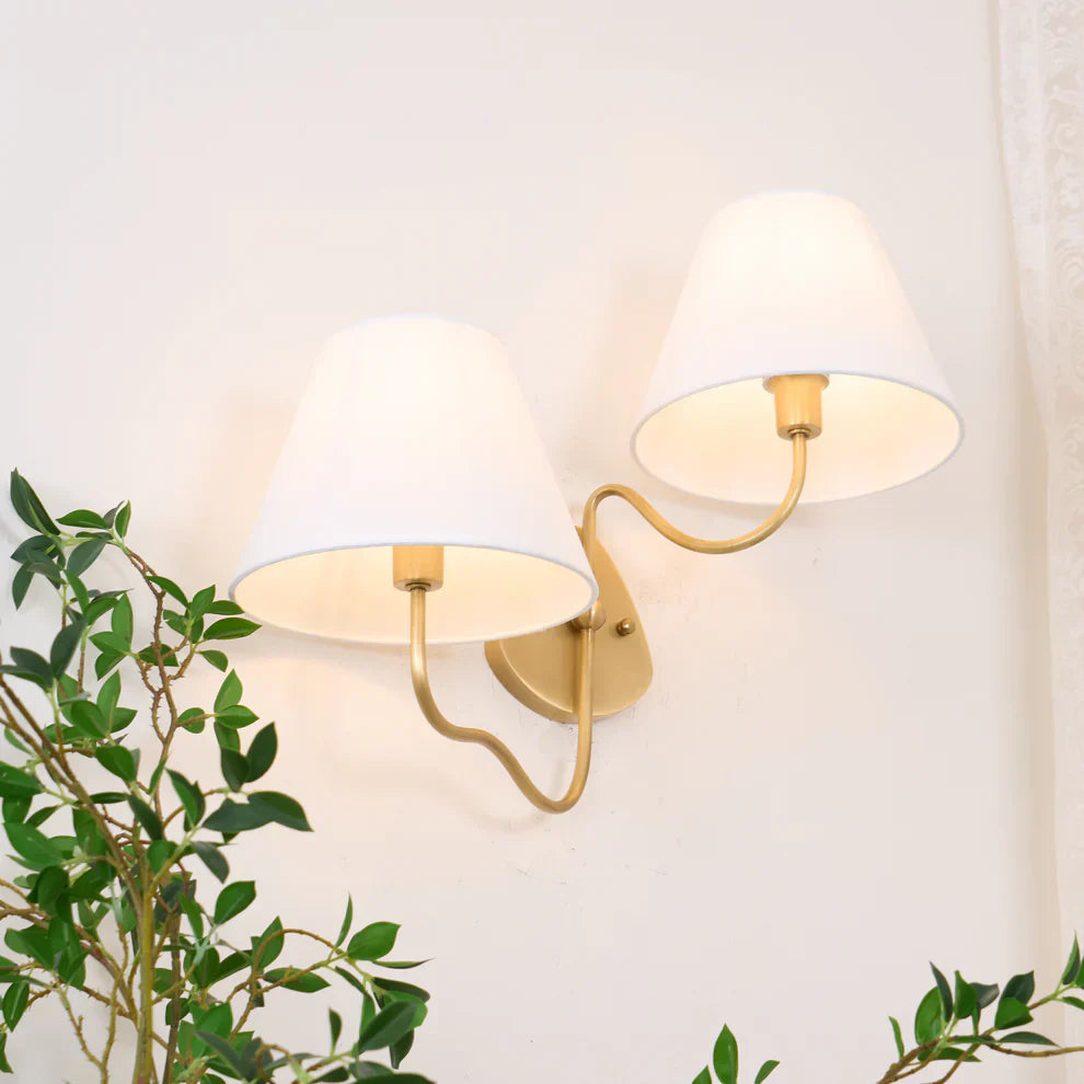 Alessio Vintage Klassiek Metaal Wandlamp Slaapkamer Woonkamer