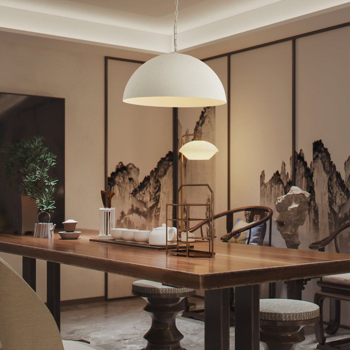 Evsola Moderne hanglamp met minimalistisch bolvormig ontwerp