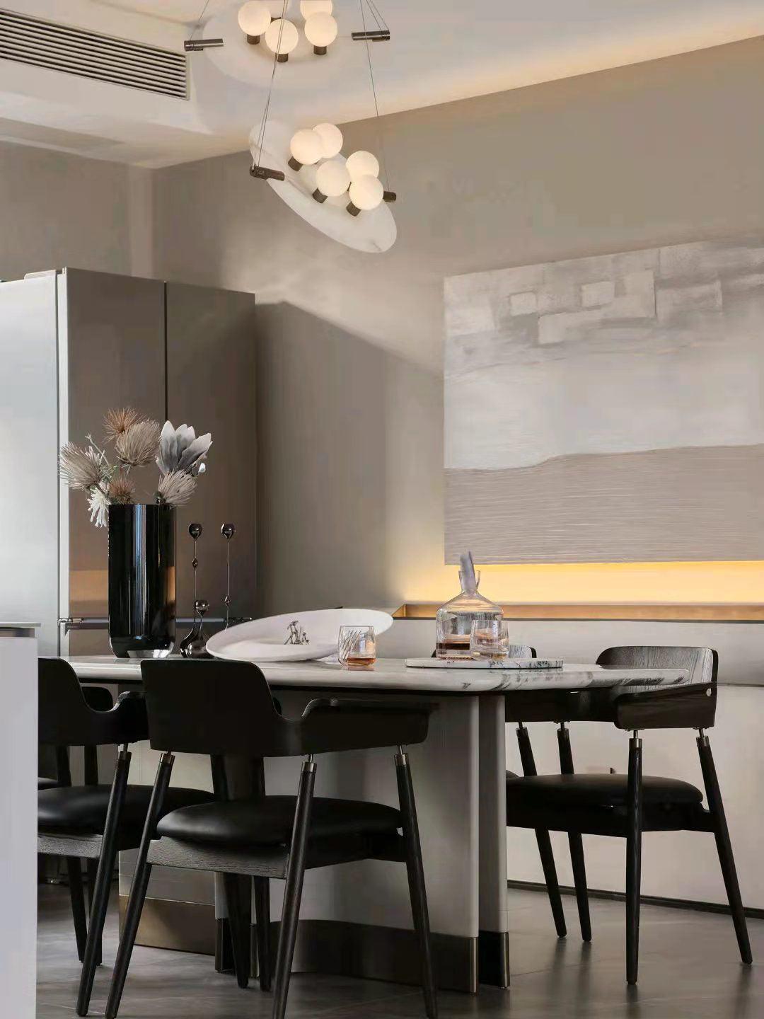 Imirila ronde hanglamp van glas