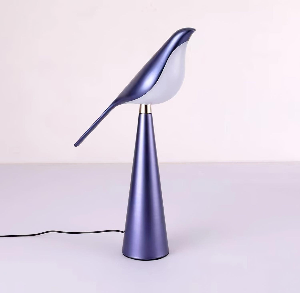 Selenaine moderne tafellamp in blauw