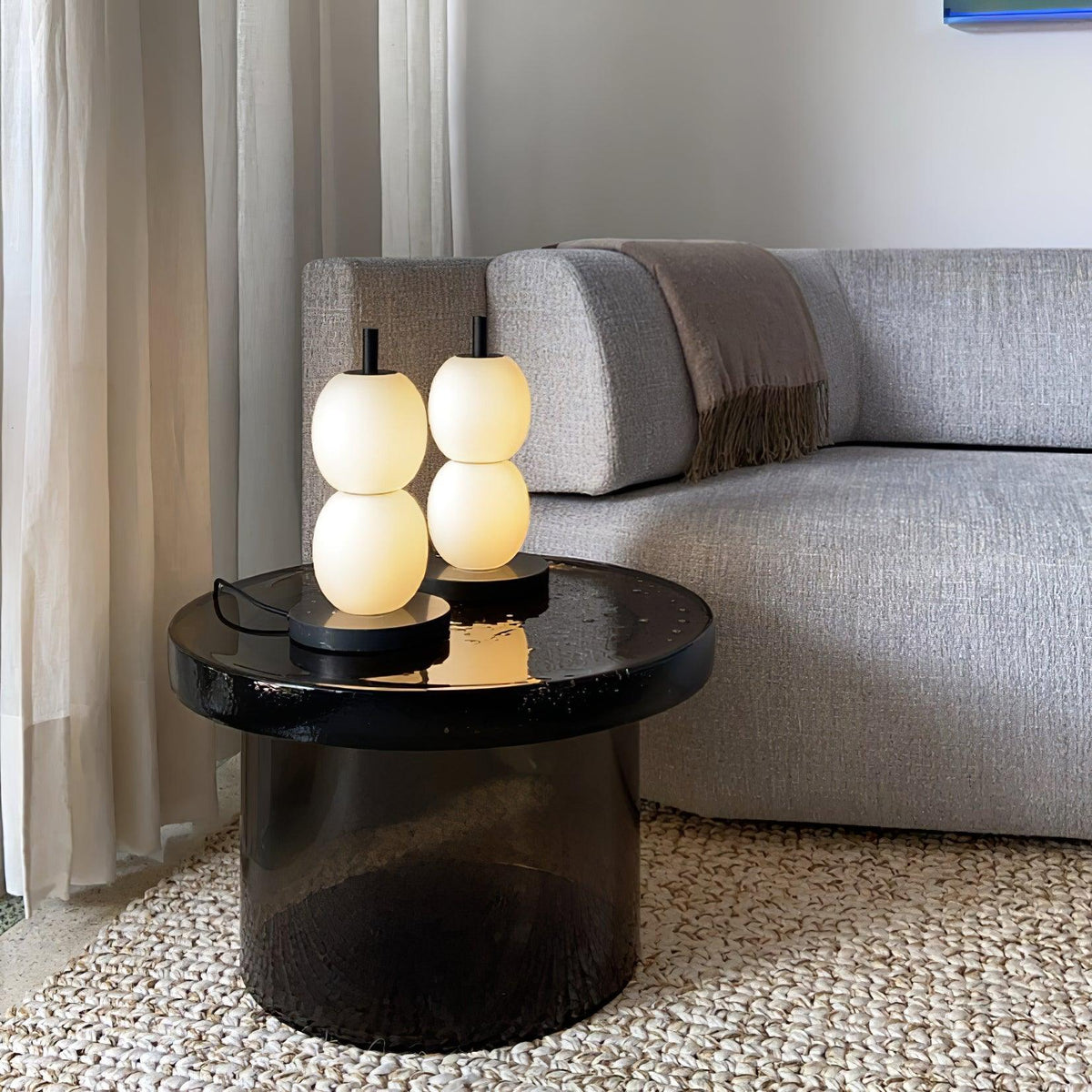 Olive Moderne tafellamp van marmer