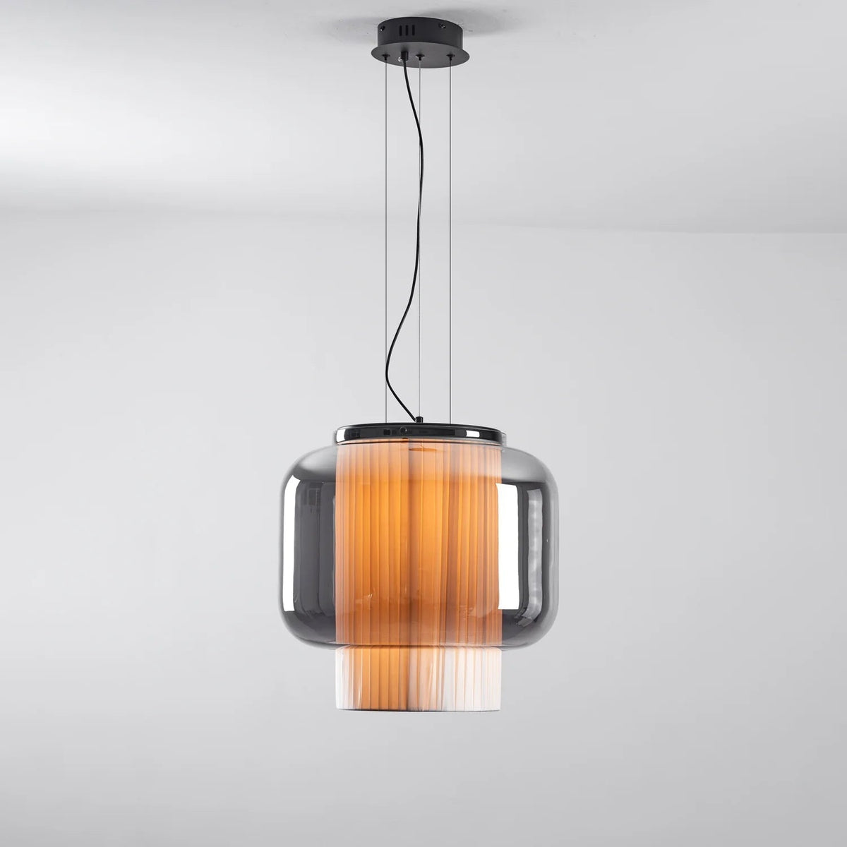 Auren Moderne hanglamp van glas