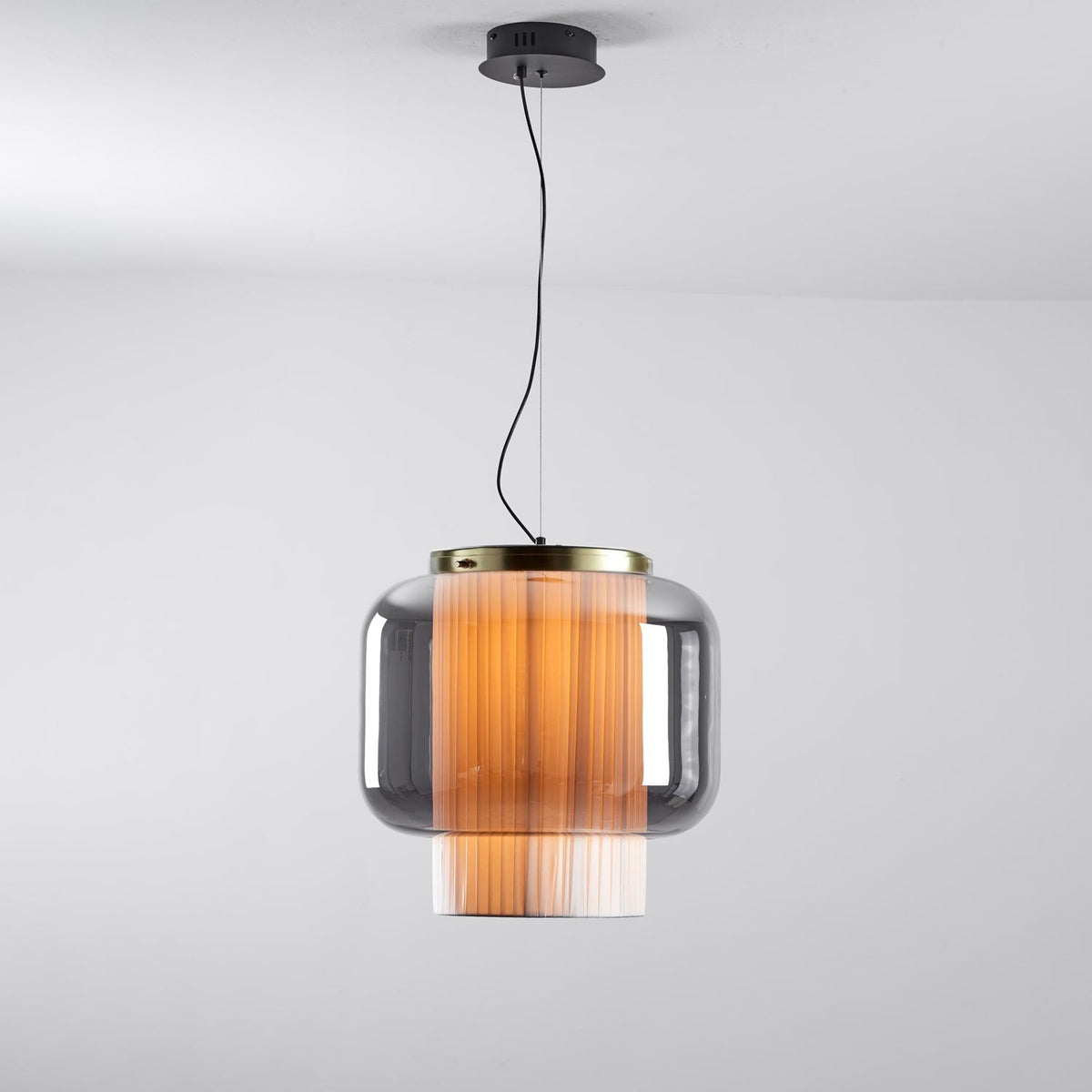 Auren Moderne hanglamp van glas