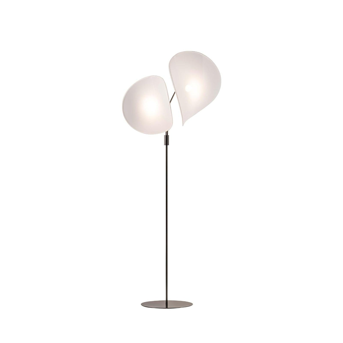 Linivora Moderne vloerlamp van stof