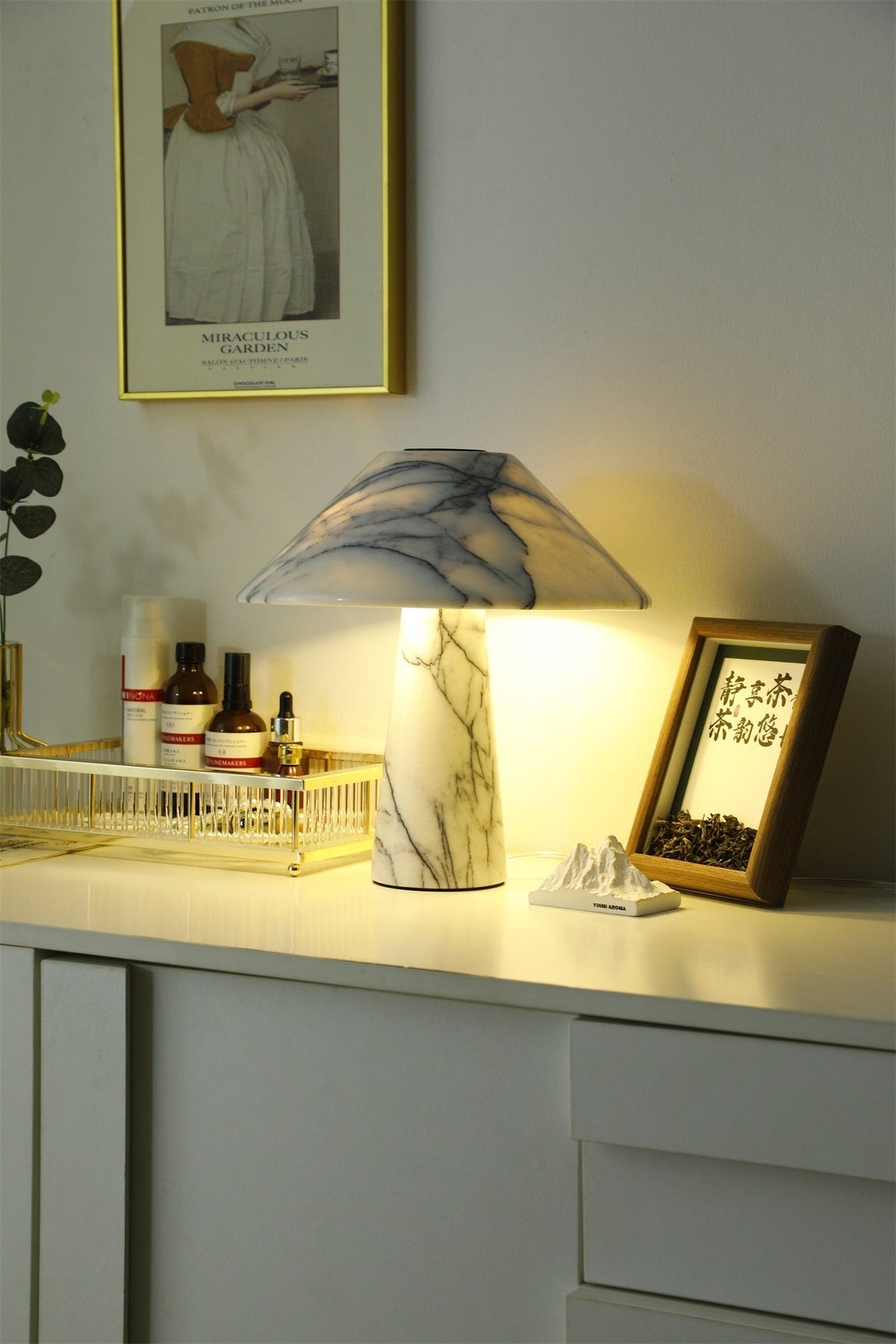 Dashiell Marmer Moderne tafellamp
