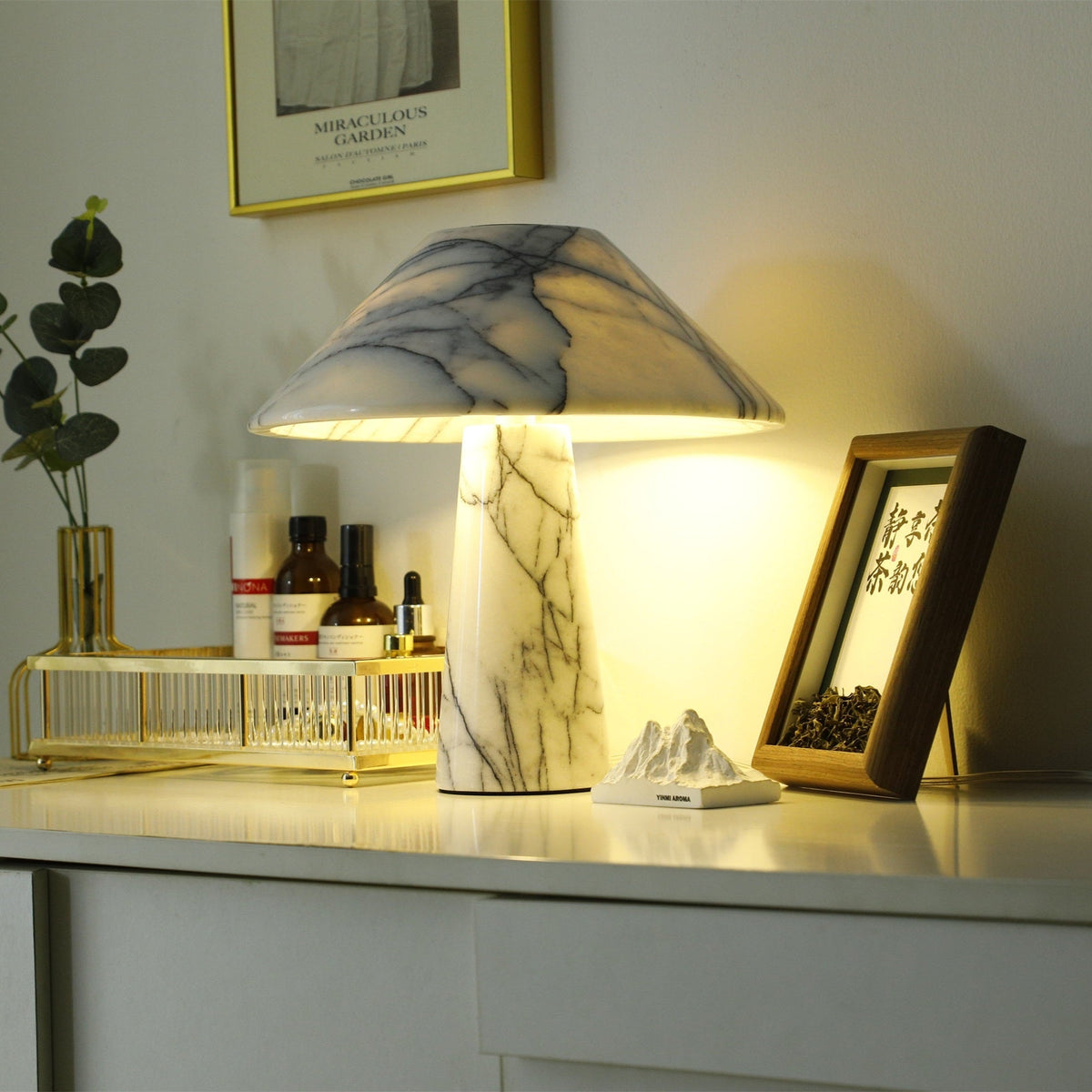Dashiell Marmer Moderne tafellamp