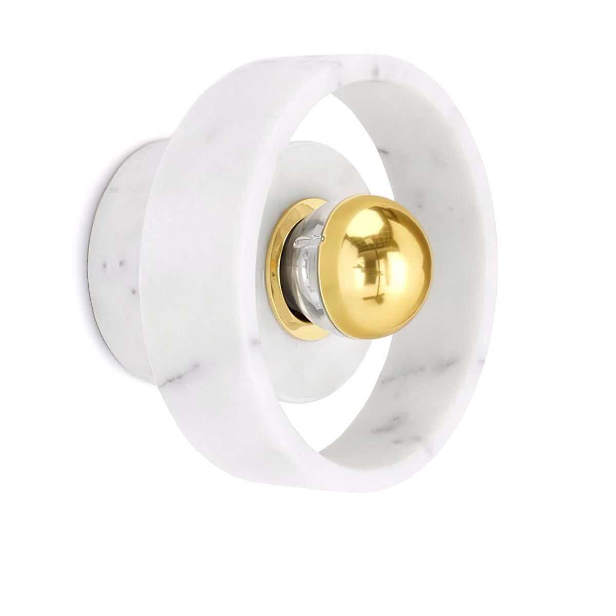 Aurvelora Premium Noordse kunst Aura marmeren wandlamp