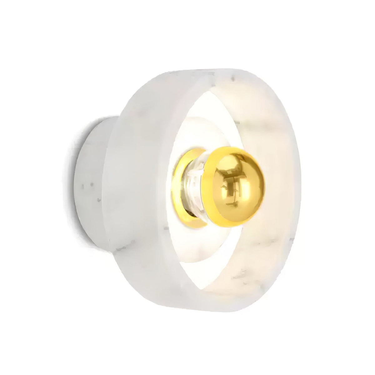 Aurvelora Premium Noordse kunst Aura marmeren wandlamp