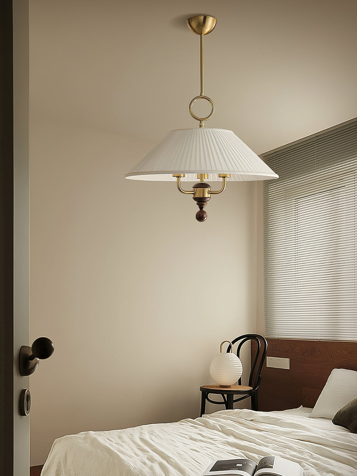 Xylren geplooide hanglamp