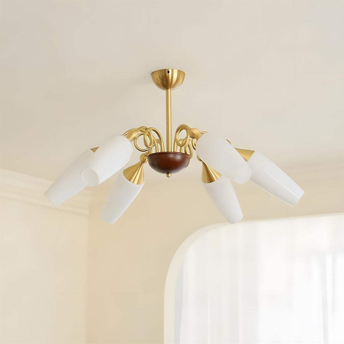Casenira messing kroonluchter