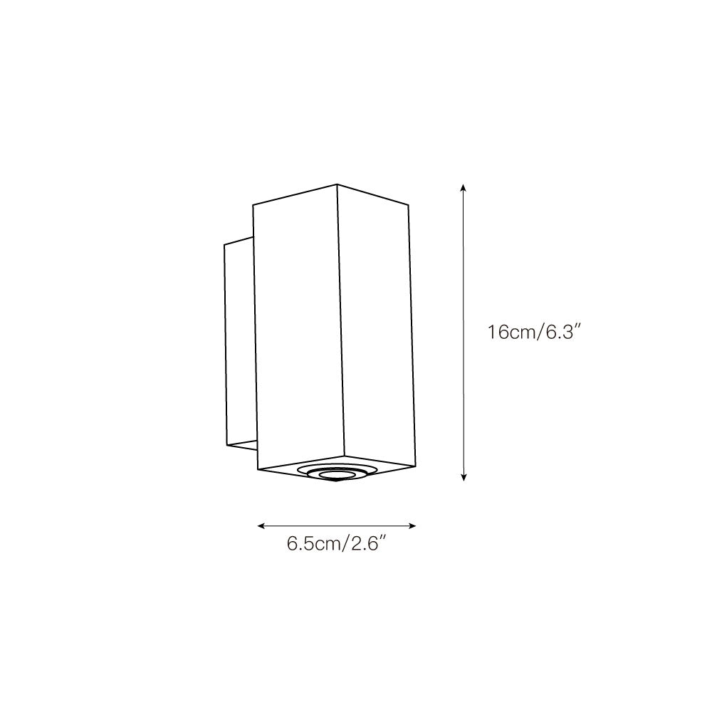 Norenina travertin wandlamp