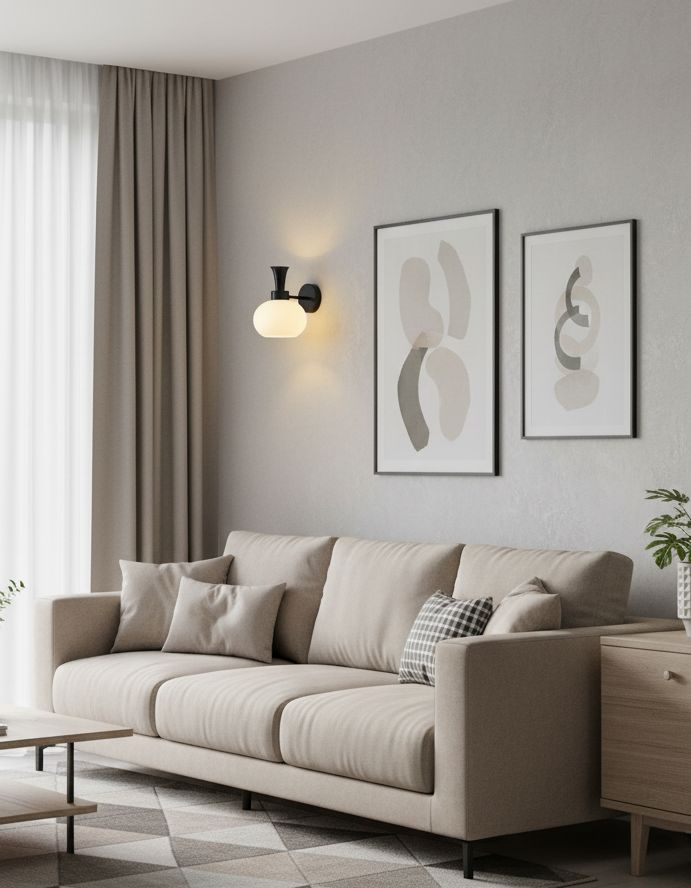 Miruise wandlamp