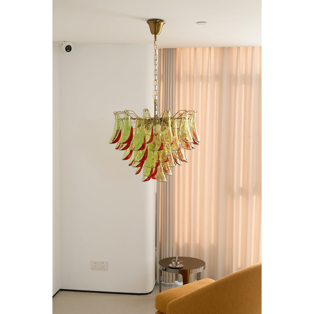 Celoraria Kroonluchter Murano-glas Bloemblaadjes Elegante